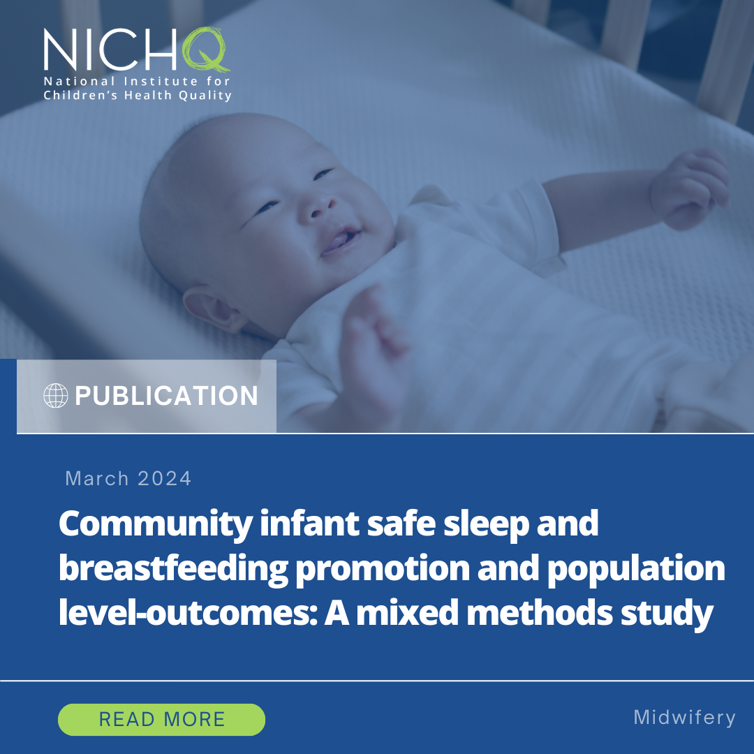 Community infant safe sleep and breastfeeding promotion and population level-outcomes: A mixed methods study
